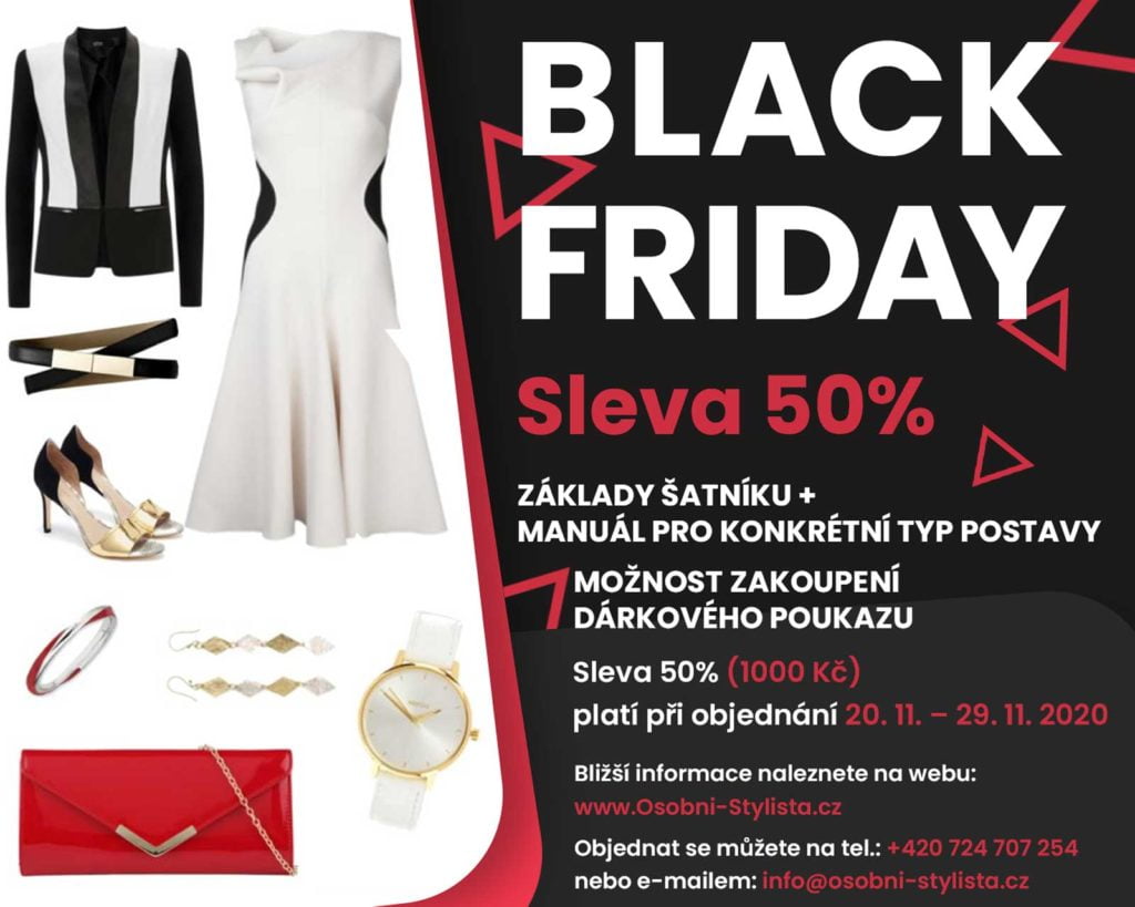 Sleva osobní stylista šatník