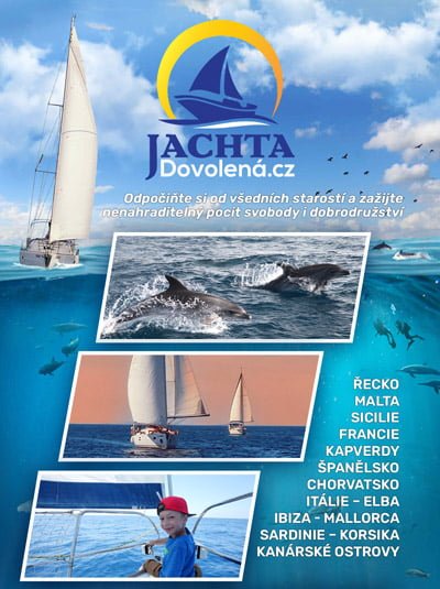 dovolená na jachtě u moře
